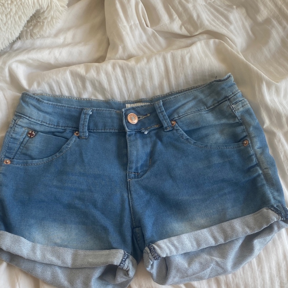 Hudson Jeans Kids Blue Denim Shorts